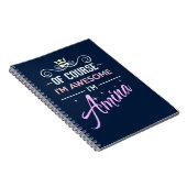 Amina Natürlich bin ich Phantastisch Notizblock (Rechte Seite)