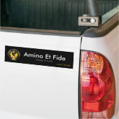 Amino Et Fide Autoaufkleber (Auf Lkw)