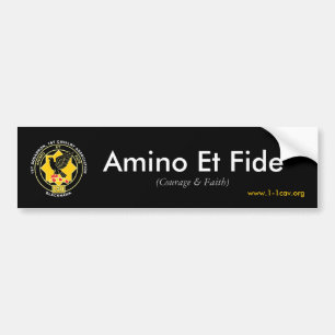 Amino Et Fide Autoaufkleber