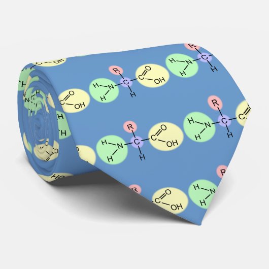 Amino-Säure-Diagramm Krawatte (Gerollt)