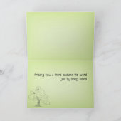 Aminosäure-Grußkarte "FRIENDS" - benutzerdefiniert Karte (Innenseite)