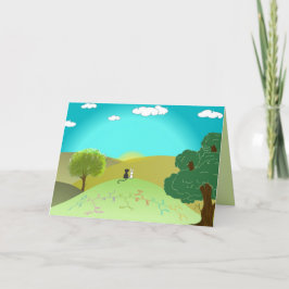 Aminosäure-Grußkarte "FRIENDS" - benutzerdefiniert Karte