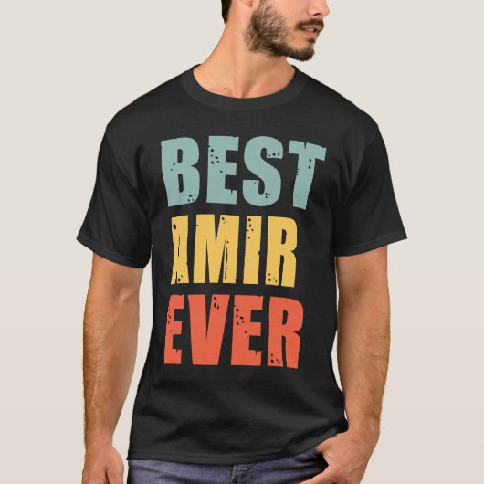 Amir Best Ever Amir T-Shirt (Vorderseite)