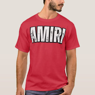 Amiri Name Geschenk Geburtstag Feiertag Jahrestag T-Shirt