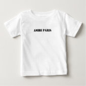 Amiri Paris white Baby T-shirt (Vorderseite)