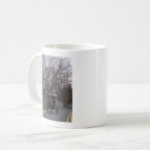 Amische Buggy Kaffeetasse (Vorderseite Links)