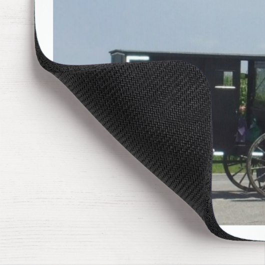 Amische Buggyfahrt Mousepad (Ecke)