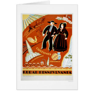 Amische Kostüm-Tradition WPA 1938