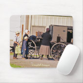 Amische Laden-Buggy Mousepad (Mit Mouse)