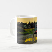 Amische Land-Tasse Kaffeetasse (Vorderseite Links)