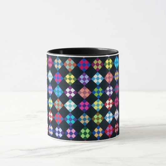 Amische Steppdecken-große Tasse (Zentrum)