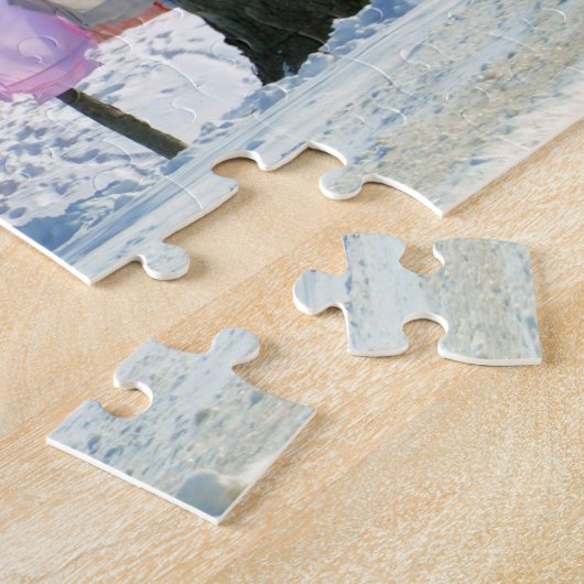 Amische Winter-Wäscherei Puzzle (Seite)