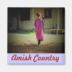 Amischer Mädchen-Magnet Magnet