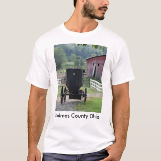 Amisches Buggie - Holmes Co OH-, Holmes County T-Shirt