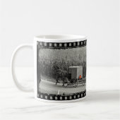 Amisches Buggy-Monochrom Kaffeetasse (Links)