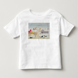 Amisches Dorf Kleinkind T-shirt