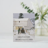 AMISCHES LAND, HOLMES COUNTY. OHIO-Postkarte Postkarte (Stehend Vorderseite)