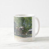 Amisches Pferd Kaffeetasse (VorderseiteRechts)