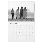 Amish B&W Kalender (Feb 2027)