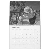Amish B&W Kalender (Jan 2027)