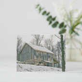 Amish Barn-Postcard Postkarte (Stehend Vorderseite)