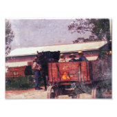 Amish Boy Waves Fotodruck (Vorne)