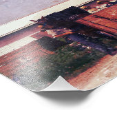 Amish Boy Waves Fotodruck (Ecke)