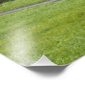 Amish-Buggy auf dem Landweg, Nordost-Ohio, Fotodruck (Ecke)