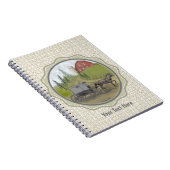 Amish Buggy Besuch Notizblock (Rechte Seite)