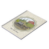 Amish Buggy Besuch Notizblock (Linke Seite)