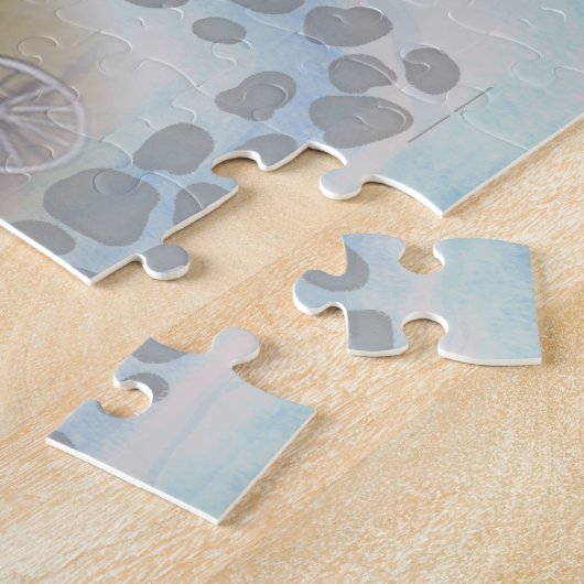 Amish Buggy Besuch Puzzle (Seite)