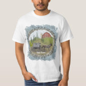 Amish Buggy Besuch T - Shirt (Vorderseite)
