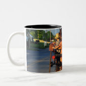 Amish Buggy Kaffee Tasse (Links)