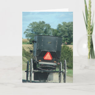 Amish Buggy Karte