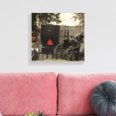 Amish Buggy Leinwanddruck (Insitu (Wohnzimmer))