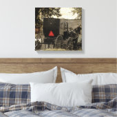 Amish Buggy Leinwanddruck (Insitu (Schlafzimmer))