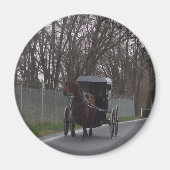 Amish Buggy Magnet (Vorne)