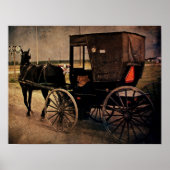 Amish Buggy Poster (Vorne)
