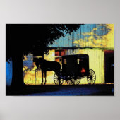 Amish Buggy Poster (Vorne)