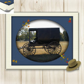 Amish Buggy Poster