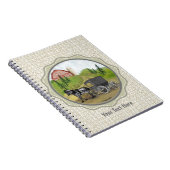 Amish-Buggy-Returning-Notebook Notizblock (Rechte Seite)