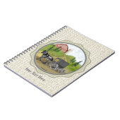 Amish-Buggy-Returning-Notebook Notizblock (Linke Seite)