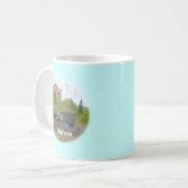 Amish-Buggy-Rückkehr-Tasse Kaffeetasse (Vorderseite Links)