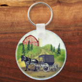 Amish-Buggy Schlüsselanhänger (Vorderseite)