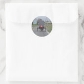 Amish Buggy Sticker (Tasche)