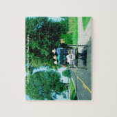 Amish Carriage Indiana. Jigsaw Puzzle (Vertikal)