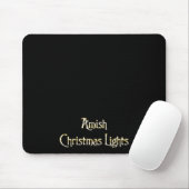 Amish Christmas Lights Mousepad (Mit Mouse)