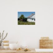 Amish Church and Horses Poster (Küche)