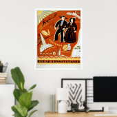 Amish Costume Tradition 1938 WPA Poster (Heimbüro)