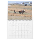 Amish Country 2025 Kalender (Feb 2026)